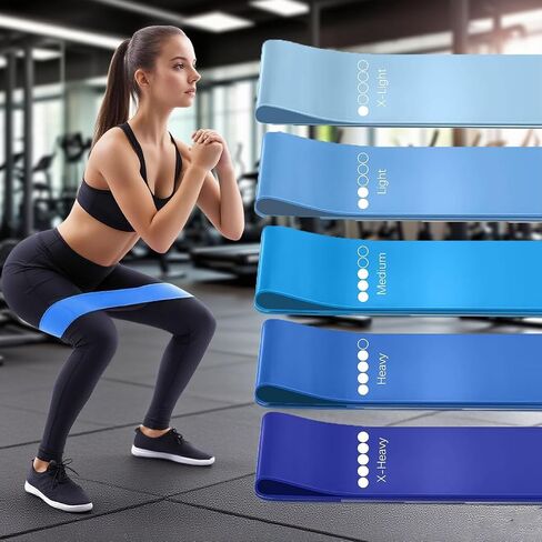 5 PCS Resistance Band for Sports in Saudi Arabia