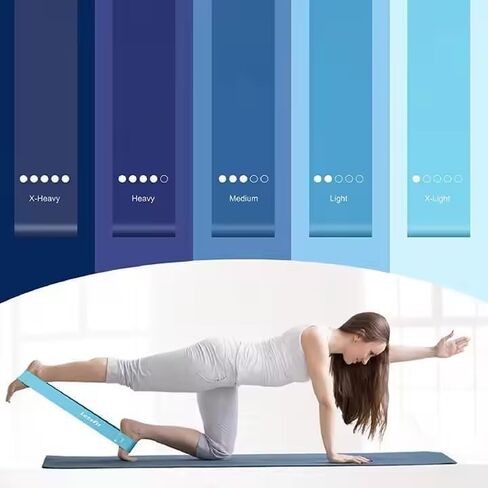 5 PCS Resistance Band for Sports in Saudi Arabia