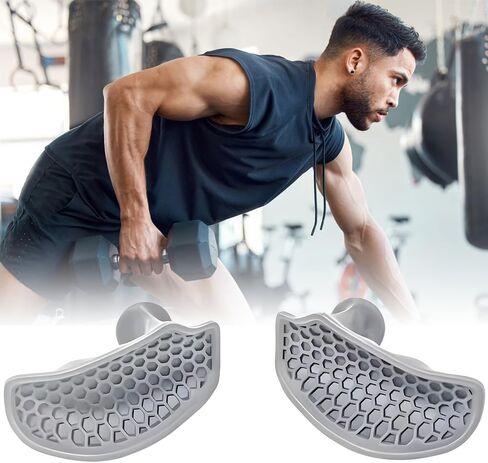 Anti Slip Workout Grips - Ergonomic Rubber Hand Protector Gloves for Weight Lifting, Pull-Ups, Gym Training and Exercise, Fitness Gym Grips Lifting Accessories for Men and Women Weight in Saudi Arabia