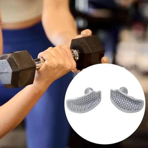 Anti Slip Workout Grips - Ergonomic Rubber Hand Protector Gloves for Weight Lifting, Pull-Ups, Gym Training and Exercise, Fitness Gym Grips Lifting Accessories for Men and Women Weight in Saudi Arabia