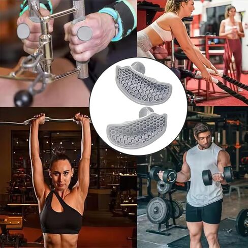 Anti Slip Workout Grips - Ergonomic Rubber Hand Protector Gloves for Weight Lifting, Pull-Ups, Gym Training and Exercise, Fitness Gym Grips Lifting Accessories for Men and Women Weight in Saudi Arabia
