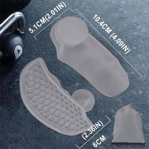 Anti Slip Workout Grips - Ergonomic Rubber Hand Protector Gloves for Weight Lifting, Pull-Ups, Gym Training and Exercise, Fitness Gym Grips Lifting Accessories for Men and Women Weight in Saudi Arabia