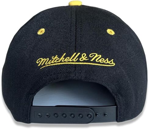 Mitchell & Ness LA Los Angeles Lakers NBA 2010 Finals Snapback Hat, 2Tone Adjustable Cap in Saudi Arabia