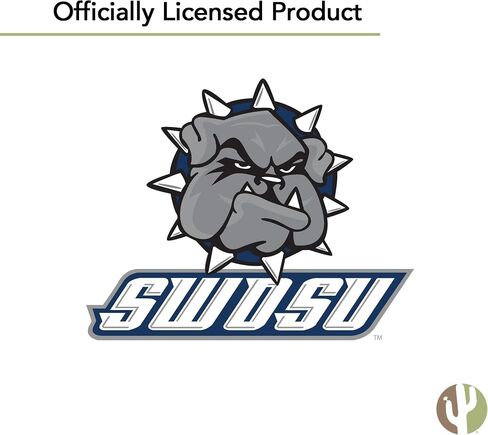 ملصق جامعة ولاية أوكلاهوما جنوب غرب الصحراء والصبار SWOSU Bulldogs شارات الفينيل زجاجة مياه للكمبيوتر المحمول وقصاصات السيارة T2 (النوع 2) in Saudi Arabia