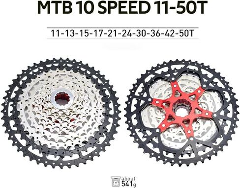 دراجة نارية 10 سرعات MTB Groupset 10-50T كاسيت وسلسلة و1x10 سرعة Derailleur الخلفية ومحول in Kuwait