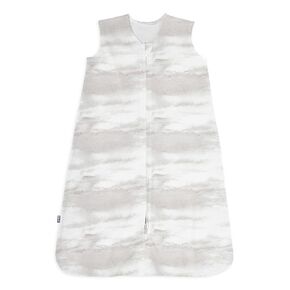 HALO Sleepsack Ideal Temp, Baby Wearable Blanket, TOG 1.0, Heather Grey/Aqua, Medium