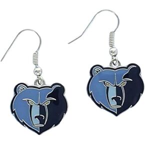 NBA Memphis Grizzlies Logo Dangler Earrings