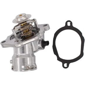 NewYall Engine Coolant Thermostat Housing Assembly w/Gasket