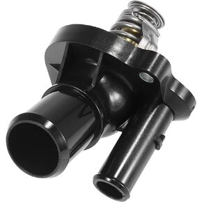 X AUTOHAUX Engine Coolant Thermostat Housing Assembly for Ford Escape 05-2015 for Ford for Ranger 2007-2011 for Ford Focus 2004-2015 L32715170A 8541308