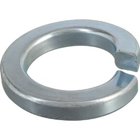 The Hillman Group 43286 M8 Metric Hardened Split Lock Washer, 60-Pack, Zinc