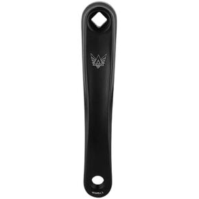 Yosoo Bike Crank Arm Left, 170mm Left Crank Arm, Aluminum Alloy Bike Crank Arm Removal Tool for Repairing Bike Black Diamond Hole