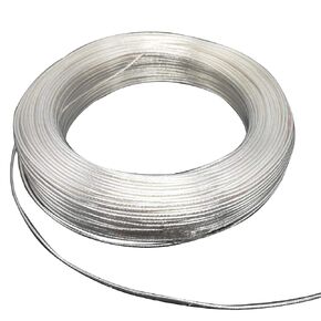 20 Feet 18 AWG High Temperature PTFE Silver Plated Wire 0.75mm2
