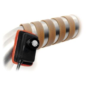 BriskHeat HSTAT101010 XtremeFLEX Heating Tape with Adjustable Thermostat Control, 720W, 120 Volt