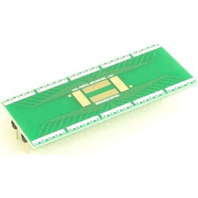 (الكمية 2) موصل Proto-Advantage DR040D254P050 ذو صف مزدوج 0.4 مم و50 دبوسًا إلى محول DIP-50