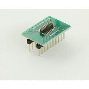 Proto-Advantage DR100D254P20M Dual Row 1.00mm Pitch 20-Pin Male Header to DIP-20 Adapter