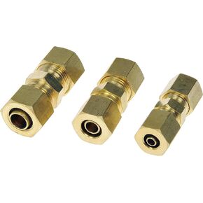 Dorman 800-145 Fuel Line Compression Union That Adapts Nylon To Nylon Tubes, 3 Pack