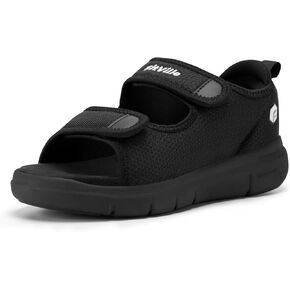 FitVille Diabetic Sandals for Men Wide Width with Arch Support, Men Diabetic Sandals Adjustable Diabetic Shoes for Men