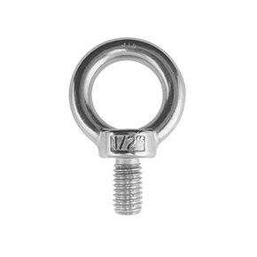 US Stainless, Stainless Steel 316 1/2" Lifting Eye Bolt 1/2" UNC Pitch of 1/2"-13 Marine Grade