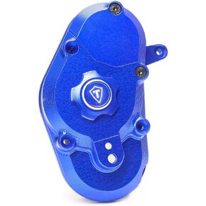 TREAL Promoto-MX Gearbox Housing Transmission Case Set Aluminum 7075 Upgrades for LOSI 1/4 PROMOTO MX Dirt Bike(Black)