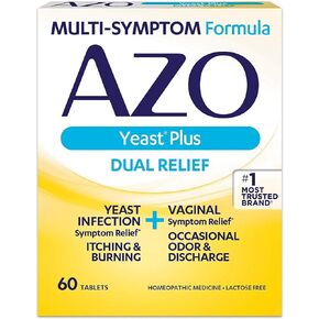 AZO Yeast Plus Tablets, 60 Count in Kuwait