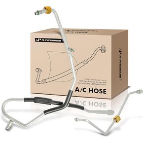 A-Premium A/C Liquid Line Hose Assembly Compatible with Chevrolet Impala/Monte Carlo 2000-2005 & Buick Regal 1999-2004, Century 1999-2005, Condenser to Evap, with Orifice Tube