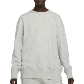NIKE Womens NSW Phoenix Fleece OS CREW Women's Oversized Crewneck Sweatshirt Adult DQ5733-010, Size L