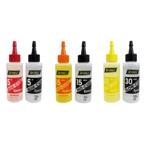 BSI/Taytools Bob Smith Industries Combo Pack 5,15 and 30 Minute 2 Part Epoxy Quik-Cure (TM), Mid-Cure (TM) and Slow-Cure (TM) 13.5 OZ Combined Total