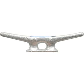 Shoreline Marine Galvanized Cleat, 8-Inch, Cast Iron