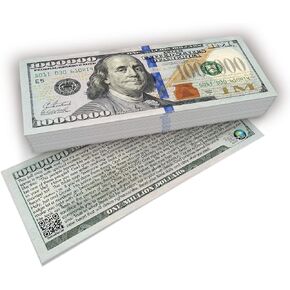 Franklin Million Dollar Bill Gospel Tract (Pack of 100, ESV)