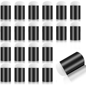 COMNICO Finger Sponge Daubers, 20 Pieces Finger Painting Sponge Set Daubers Washable DIY Craft Drawing Tools Flower Stencil Finger Painting Brush for Card Making
