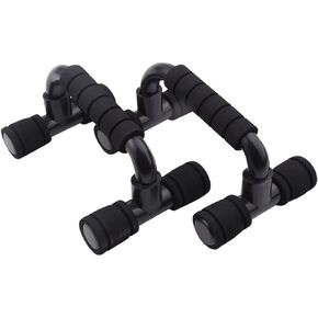 Lizbin Push up Bar, Push Up Bars Strength Training, Push-up Bracket Board with Non-Slip Sturdy Structure, Push Up Bars for Men & Women, Push Up Stands Handle Gym Exercise Equipment Home Fitness(Black)