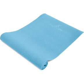 ProsourceFit Original Yoga Exercise Mat ¼" (6mm) Thick for Comfort and Stability with Carrying Straps, Non Slip –Multiple Colors