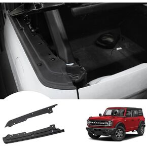 Mabett Cargo Shelf Side Covers for Ford Bronco 2021 2022 2023 2024 4-Door Soft Top, Trunk Shelf Side Protector for Bronco Accessories Cargo Bed Side Covers