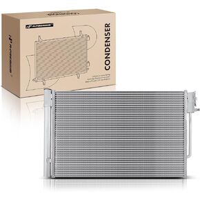A-Premium Air Conditioning A/C Condenser Compatible with Buick LaCrosse 2017-2019, Chevrolet Malibu 2016-2022