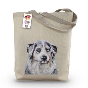 Aussie Tote Bag, Australian Shepherd Tote, Aussie Lover Gift, Australian Shepherd Gifts