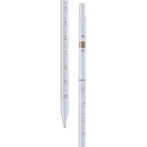 BOROSIL 7059P02A Borosil Graduated Mohr Pipette Class A دفعة واحدة، EN ISO 835، 3.3 زجاج البورسليكات، علامات كهرمانية، 2 مل in Kuwait