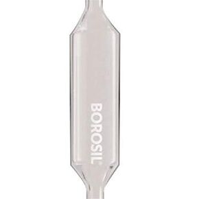 BOROSIL 7101001A ماصة النقل الحجمي لمبة ماصة فئة A دقة ASTM 969 USP النوع الأول، 1 مل (0) in Kuwait