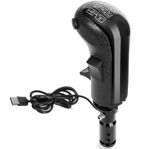 Maeysiph american truck simulator accessoriesUSB Shift Knob for ATSshifter,ETS2 PC Accessories Compatible with Logitech G29 G920 G923 G25 G27 Thrustmaster TH8A Fanatec SQ Moza PXN A7