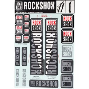 RockShox Decal Kit, 35mm, White