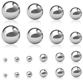 findTop 20 Pieces Coin Ring Making Forging Balls,findTop Stainless Steel Balls Assortment of 3/4 Inch, 5/8 Inch, 9/16 Inch, 1/2 Inch, 7/16 Inch, 3/8 Inch, 5/16 Inch, 1/4 Inch, 5/32 Inch and 3mm