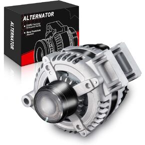 AOTPAT High Output Alternator for:-Dodge V6 3.6L Avenger 2011-2014,Journey 2011-2016,Grand Caravan 2011-2016,for:-Ram C/V 2012 2013 2014 2015, OE#421000-0770 4801624AD 160Amp