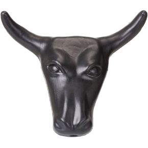 Tough 1 Plastic Mini Steer Head Black