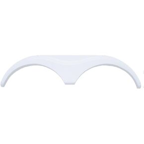 ICON 01615 Tandem Axle Fender Skirt FS763 for Heartland - Polar White