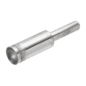 uxcell Diamond Grinding Mounted Point, 11mm 600 Fine Grits Spherical Concave Head Bead Coarse Grinding Bit for Jade Amber Stone Beeswax Glass