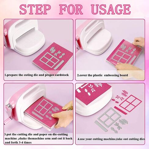 4 Styles Label Shaker Cutting Dies Card Borders Stitch Die Cut Carbon Steel Die Cuts Stencils Card Making Scrapbooking Embossing Template Dies for DIY Paper Craft Albums Birthday Gift Decor in Kuwait