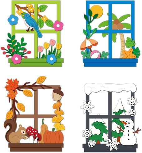 4 Styles Label Shaker Cutting Dies Card Borders Stitch Die Cut Carbon Steel Die Cuts Stencils Card Making Scrapbooking Embossing Template Dies for DIY Paper Craft Albums Birthday Gift Decor in Kuwait