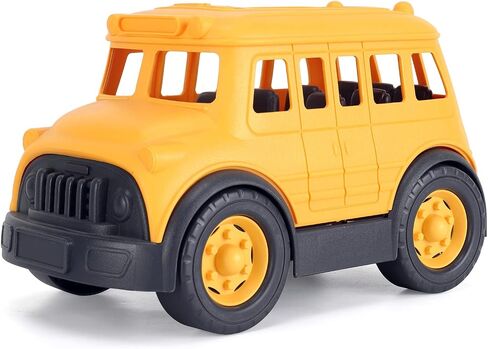 Liberty Imports Big Yellow School Bus Toy for Toddlers, Plastic Vehicle Truck for Kids Boys Girls Imaginary Play in Saudi Arabia