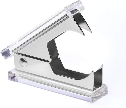 حزمة لوسيت أكريليك فضي | دباسة ممتازة، وموزع شريط، ومقص، ومزيل دبابيس، ومجموعة هدايا مسطرة | كلير قرطاسية واكسسوارات مكتبية | سلع مكتبية حديثة وراقية وأنيقة وفاخرة in Kuwait