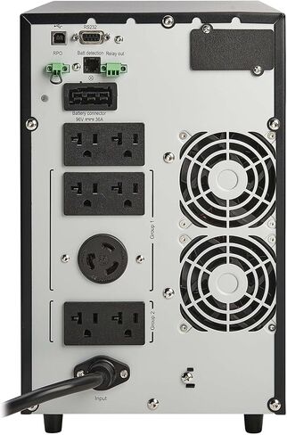 بطارية احتياطية من سلسلة Tripp Lite Eaton SmartOnline 2200VA UPS، تحويل مزدوج لموجة جيبية نقية، 120 فولت 1770 وات، برج، شاشة LCD، 7 منافذ، USB، DB9، ضمان لمدة عامين وتأمين 250,000 دولار (SU2200XLCD) in Kuwait