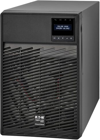 بطارية احتياطية من سلسلة Tripp Lite Eaton SmartOnline 2200VA UPS، تحويل مزدوج لموجة جيبية نقية، 120 فولت 1770 وات، برج، شاشة LCD، 7 منافذ، USB، DB9، ضمان لمدة عامين وتأمين 250,000 دولار (SU2200XLCD) in Kuwait